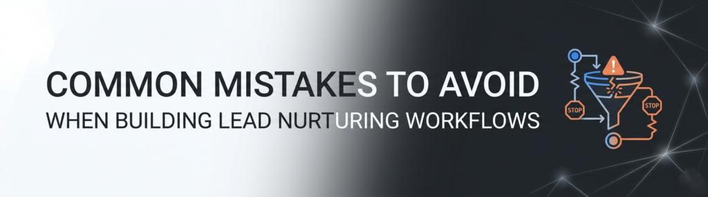 Common Mistakes to Avoid When Building Lead Nurturing Workflows