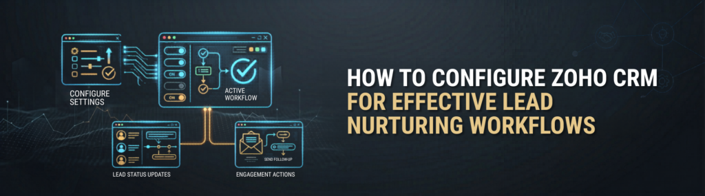 How to Configure Zoho CRM for Effective Lead Nurturing Workflows