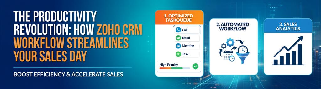 The Productivity Revolution: How Zoho CRM Workqueue Streamlines Your Sales Day
