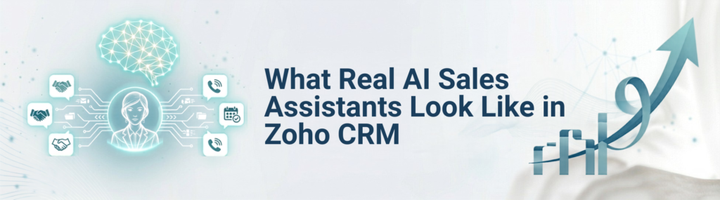 What Real AI Sales Assistants Look Like in Zoho CRM

