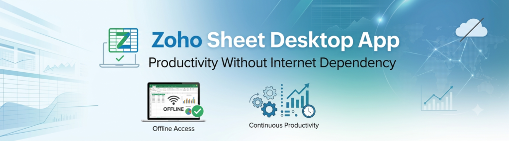 Zoho Sheet Desktop App: Productivity Without Internet Dependency