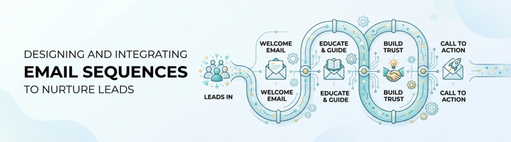 Designing and Integrating Email Sequences to Nurture Leads