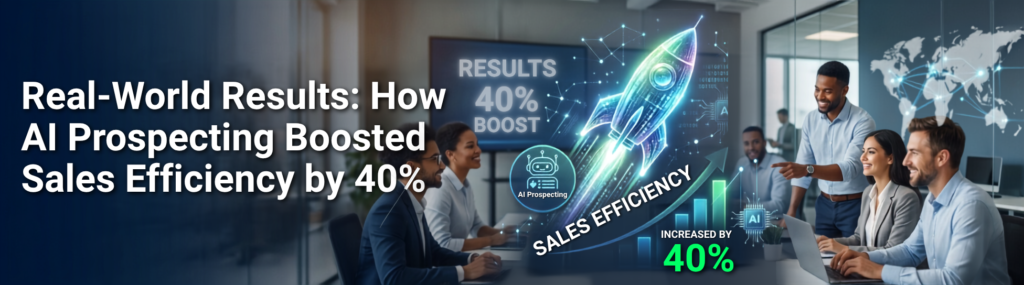 Real-World Results: How AI Prospecting Boosted Sales Efficiency by 40%