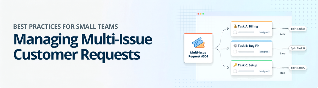 Best Practices for Small Teams Managing Multi-Issue Customer Requests