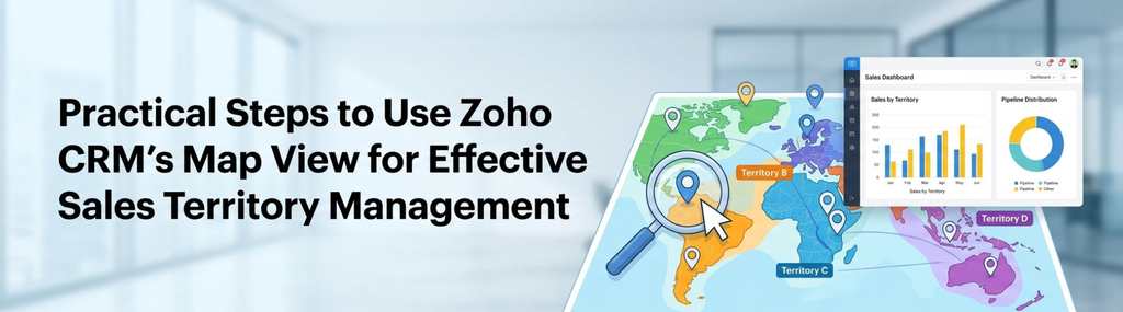 Practical Steps to Use Zoho CRM’s Map View for Effective Sales Territory Management