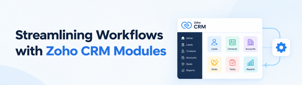 Streamlining Workflows with Zoho CRM Modules