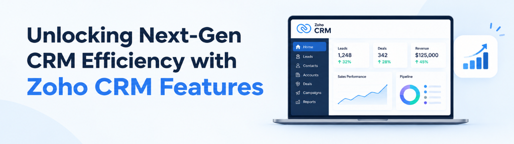 Unlocking Next-Gen CRM Efficiency with Zoho CRM Features